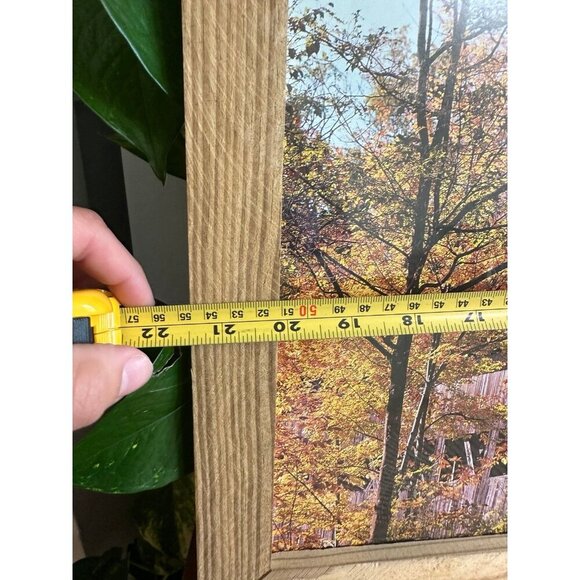 White Mountain National Forest Bridge framed artwork - Picture 6 of 8